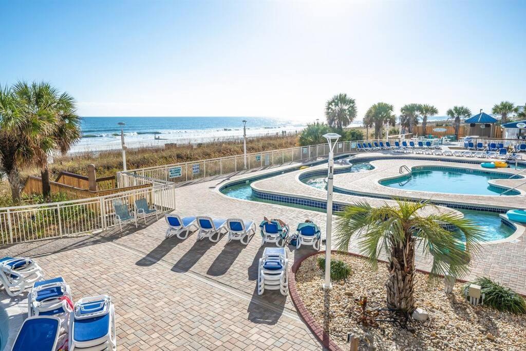 默特尔比奇Baywatch Renovated, Unobstructed Oceanfront Views!别墅 外观 照片