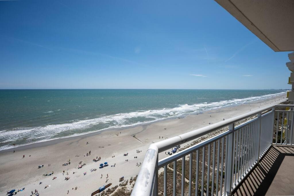 默特尔比奇Baywatch Renovated, Unobstructed Oceanfront Views!别墅 外观 照片