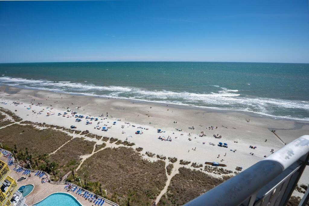 默特尔比奇Baywatch Renovated, Unobstructed Oceanfront Views!别墅 外观 照片