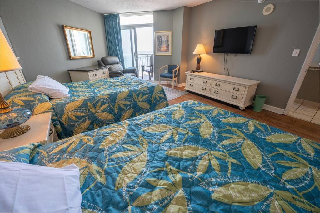 默特尔比奇Baywatch Renovated, Unobstructed Oceanfront Views!别墅 外观 照片