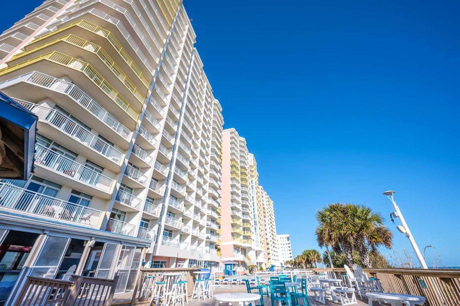 默特尔比奇Baywatch Renovated, Unobstructed Oceanfront Views!别墅 外观 照片
