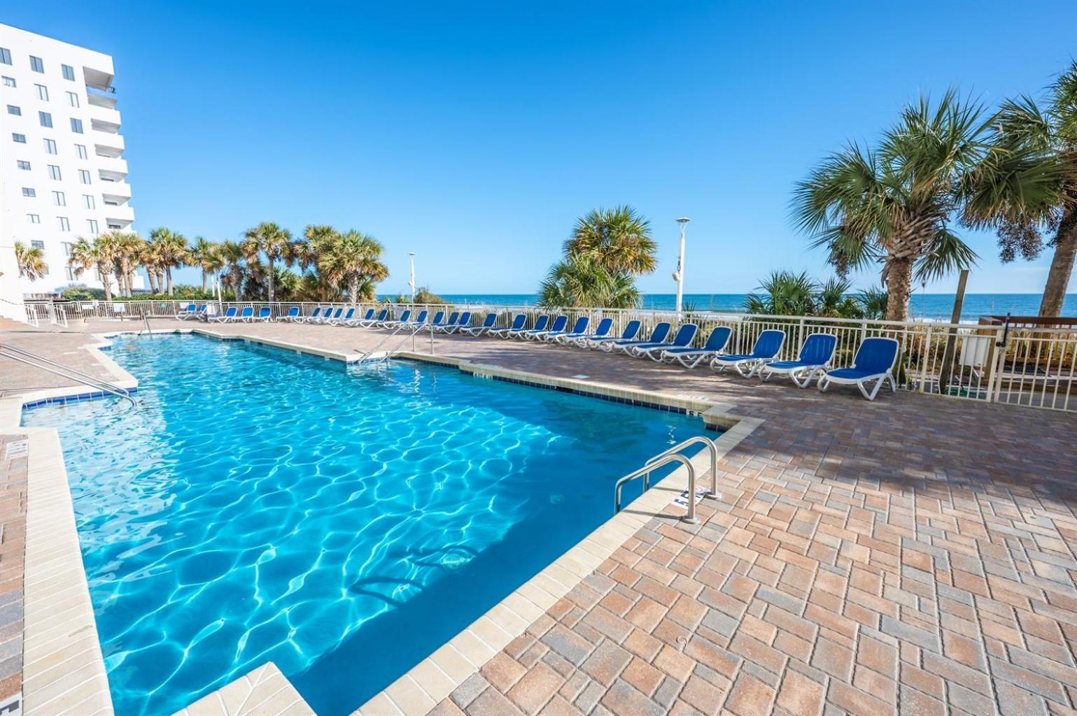默特尔比奇Baywatch Renovated, Unobstructed Oceanfront Views!别墅 外观 照片