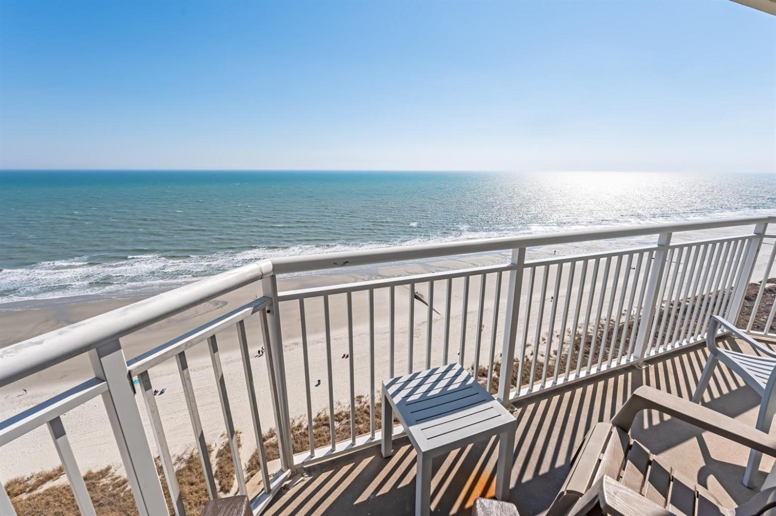 默特尔比奇Baywatch Renovated, Unobstructed Oceanfront Views!别墅 外观 照片